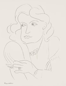 Henri Matisse, Serie O, var. 2 (Duthuit 9), Henri Matisse, Dessins, Themes et variations, Limited