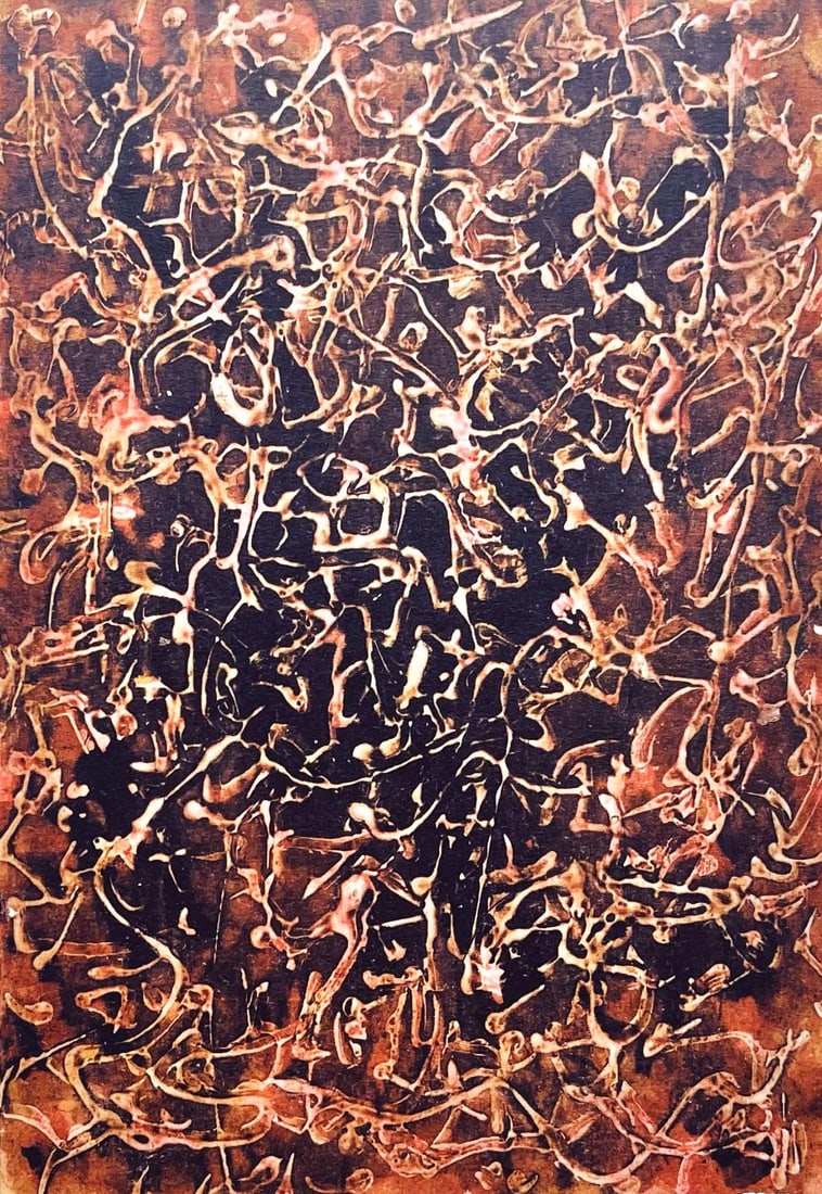 Mark Tobey, Arabesque de la nuit, Mark Tobey, Peintres d'aujourd'hui, Limited Edition Heliogravure: Heliogravure on velin paper. Paper Size: 13.78 x 10.83 inches. Inscription: Signed in the plate and unnumbered, as issued. Notes: From the folio, Mark Tobey, Peintres d'aujourd'hui, 1961. Published by