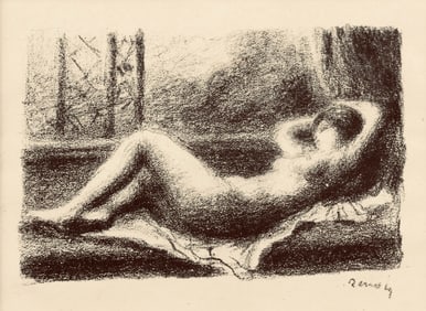 Pierre-Auguste Renoir, Odalisque, Les Lithographies de Renoir, Limited Edition Lithograph