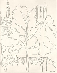 Henri Matisse, La Cite Notre Dame (Duthuit I.248), A La gloire a Paris, Limited Edition Etching