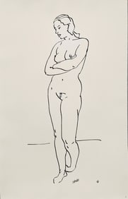 Henry Strater, Composition, 24 Drawings by Henry Strater, Limited Edition Lithograph