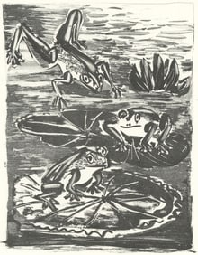 Pablo Picasso, La Grenouille (The Frog) (Orozco p.82), Histoire naturelle, Limited Edition