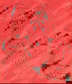 Joan Miro, Composition (Cramer 39), Joan Miro, Limited Edition Lithograph