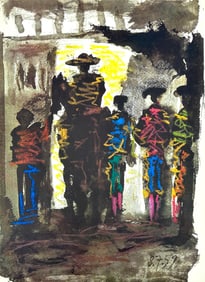 Pablo Picasso, Composition (Bloch 1276; Czwiklitzer 23), Toros y Toreros, Limited Edition Lithograph