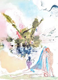 Salvador Dali, Composition (Michler/Lopsinger 1600; Field 69-3), Biblia Sacra, Limited Edition