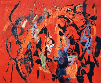 Andre Lanskoy, Rupture poetique, Andre Lanskoy, Peintres d'aujourd'hui, Limited Edition Heliogravure