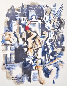 Alexandre Garbell, Composition, Œuvres completes d'Albert Camus, Limited Edition Lithograph