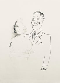 Saul Steinberg, Composition, Derriere le miroir, Limited Edition Lithograph