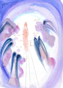 Salvador Dali, Paradiso XXIV (Michler/Lopsinger 1039-1138; Field 189-200), La Divina Commedia,