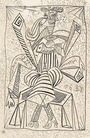 Pablo Picasso, Composition (Cramer 30; Horodisch D14; Bloch 307; Matarasso 28), Limited Edition