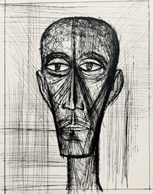 Bernard Buffet, Composition (Reinz 208-222), Voyages Fantastiques, Limited Edition Etching