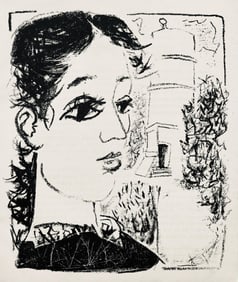 Andre Marchand, Composition, pierre a feu provence noire, Limited Edition Lithograph