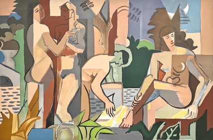 Andre Lhote, Composition, Eloge de Andre Lhote, Limited Edition Lithograph