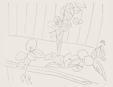 Henri Matisse, Serie M, var. 5 (Duthuit 9), Henri Matisse, Dessins, Themes et variations, Limited