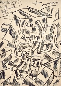 Fernand Leger, Hissage de Forme Mobile, Dessins de Guerre 1915-16, Limited Edition Lithograph