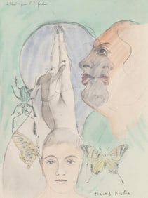 Francis Picabia, Composition, Le Peseur d'ames (The Weigher of Souls), Limited Edition Lithograph