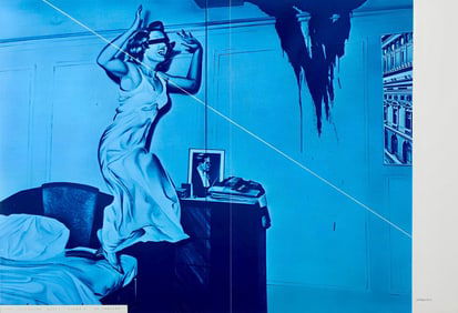 Pol Bury, Composition, Derriere le miroir, Limited Edition Lithograph