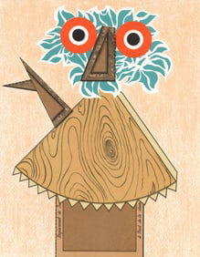 Enrico Baj, Composition, XXe siecle, Limited Edition Lithograph