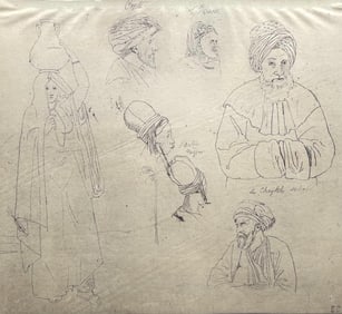 Eugene Delacroix, Composition, Trente et un Dessins et Aquarelles du Maroc, Limited Edition