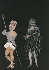 Andre Derain, Composition, Salome, Limited Edition Lithograph