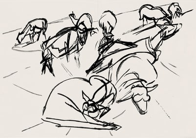 Jacques Villon, Composition (Ginestet/Pouillon 42-64), Hesiode, Les Travaux et les Jours, Limited