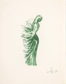 Apel.les Fenosa, Tramontane, Souvenirs et portraits d'artistes, Limited Edition Lithograph