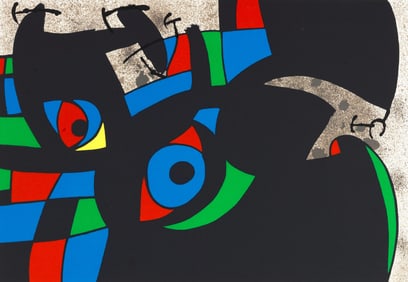 Joan Miro, Composition (Mourlot 803; Cramer 148), Le Lezard aux Plumes d'Or, Limited Edition