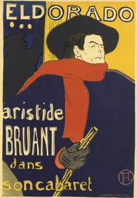 Henri de Toulouse-Lautrec, Aristide Bruant, Eldorado, Les Affiches De Toulouse-Lautrec, Limited