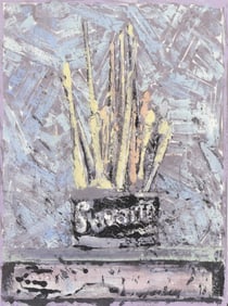 Jasper Johns, Composition, Jasper Johns, 17 Monotypes, Limited Edition Heliogravure