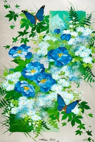 Tatsuo Ito, Flutter-By, Original Edition Offset Lithograph