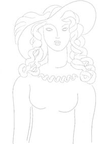 Henri Matisse, Apparition, Poesies de Stephane Mallarme, Limited Edition Lithograph