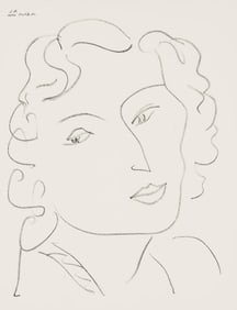 Henri Matisse, Serie O, var. 18 (Duthuit 9), Henri Matisse, Dessins, Themes et variations, Limited