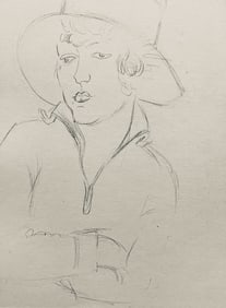 Henri Matisse, Composition (Dutel 3), Dessins de Henri-Matisse, Limited Edition Lithograph