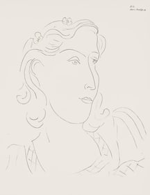 Henri Matisse, Serie O, var. 12 (Duthuit 9), Henri Matisse, Dessins, Themes et variations, Limited