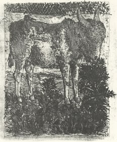 Pablo Picasso, L'Ane (The Donkey) (Orozco p.82), Histoire naturelle, Limited Edition Lithograph