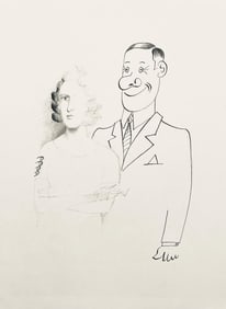 Saul Steinberg, Composition, Derriere le miroir, Limited Edition Lithograph