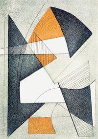 Alberto Magnelli, Projets de Pegase, Paroles peintes I, Limited Edition Etching