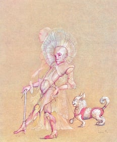 Leonor Fini, Composition, Fruits de la Passion, XXe siecle, Limited Edition Heliogravure