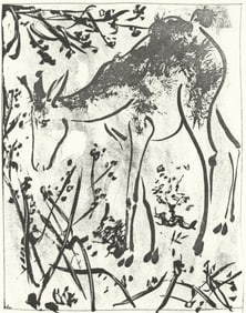 Pablo Picasso, Le Cerf (The Deer) (Orozco p.82), Histoire naturelle, Limited Edition Lithograph