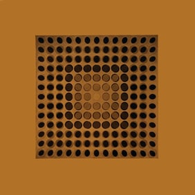 Victor Vasarely, Composition, CTA 102, Limited Edition Heliogravure