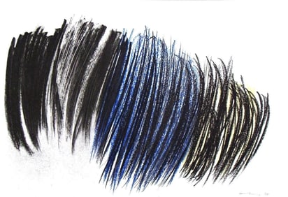 Hans Hartung, P. 1960-116, Hans Hartung, Peintres d'aujourd'hui, Limited Edition Heliogravure