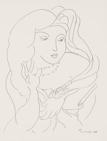 Henri Matisse, Serie K, var. 3 (Duthuit 9), Henri Matisse, Dessins, Themes et variations, Limited