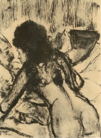 Edgar Degas, Conversation, E. Degas Monotypes, Limited Edition Monotype