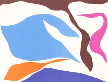 Ray Parker, Composition, Art in America, Limited Edition Lithograph