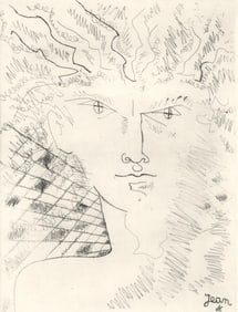 Jean Cocteau, Composition, Alternance, Limited Edition Etching