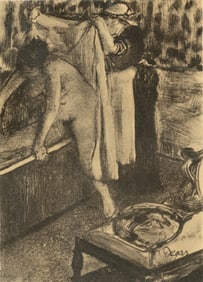 Edgar Degas, Femme sortant du bain, E. Degas Monotypes, Limited Edition Monotype