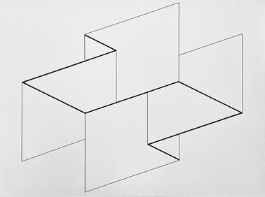 Josef Albers, Composition, Josef Albers Zeichnungen Drawings, Limited Edition Lithograph