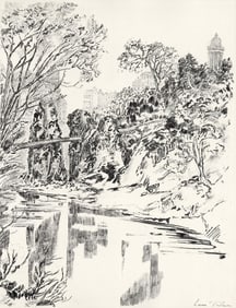 Laure Stella Bruni, Menilmontant, A La gloire a Paris, Limited Edition Etching