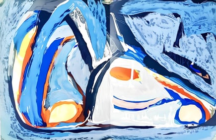 Geer Van Velde, Composition, Suites no1, Limited Edition Lithograph