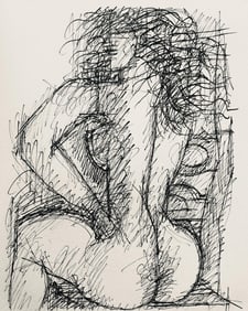 Marcel Gromaire, Composition, Gromaire, Limited Edition Lithograph